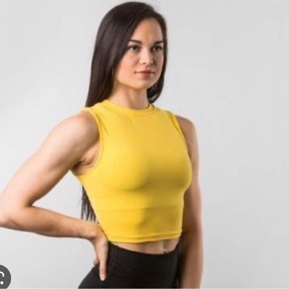 Alphabets Crop Top